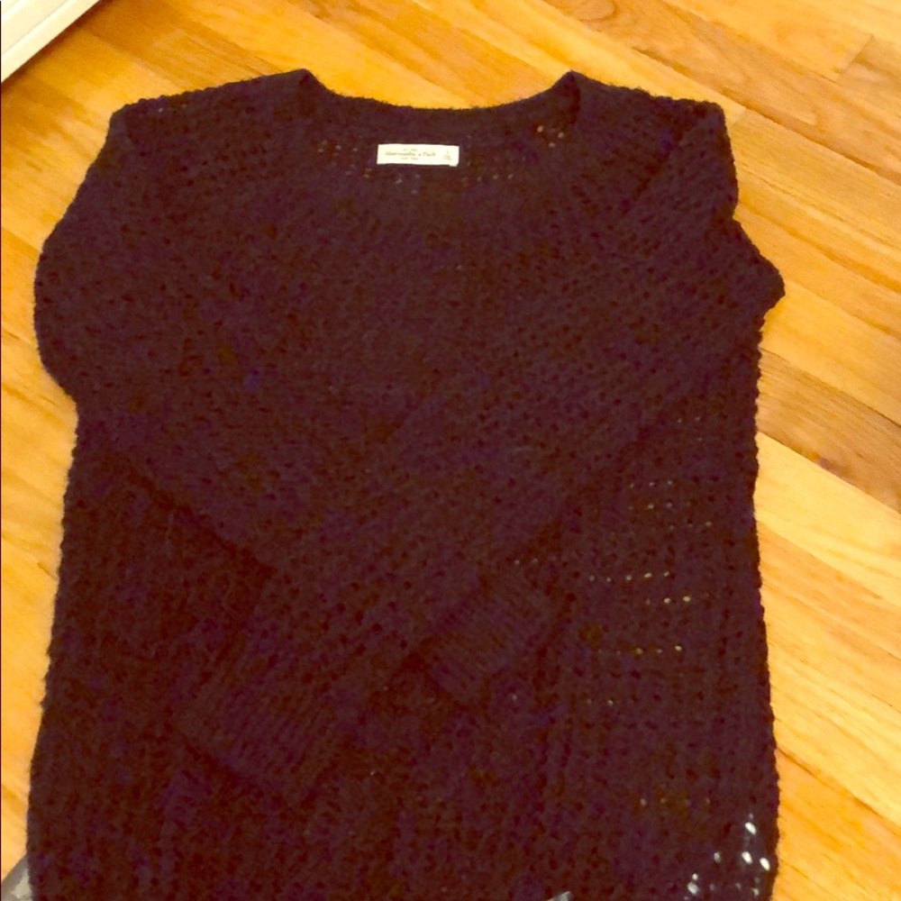 Abercrombie & Fitch navy sweater